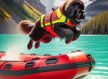 Vodní záchranařina - tábor plný vodních her